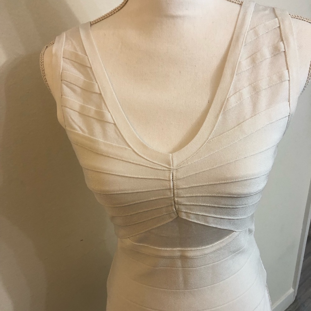 Bebe white top